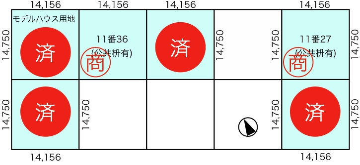 区画地図