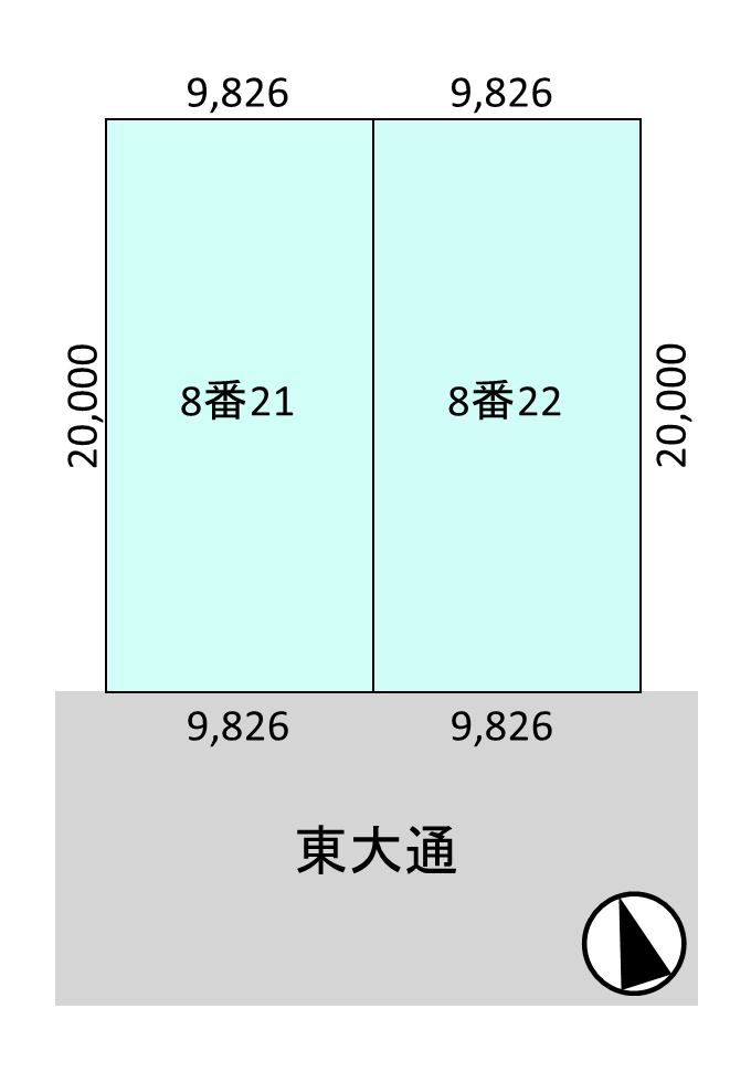 区画地図